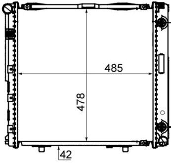 Интеркуллер MAHLE CR292000S (фото 1)