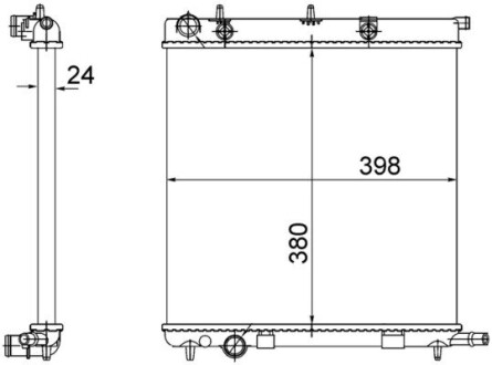 Интеркуллер MAHLE CR556002S