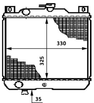 Інтеркулер MAHLE CR651000S (фото 1)