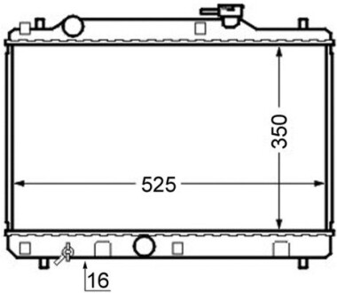 Інтеркулер MAHLE CR743000S (фото 1)