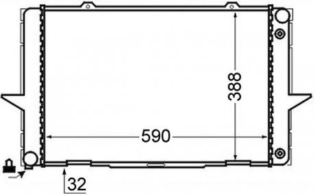 Інтеркулер MAHLE CR762000S (фото 1)