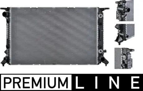 Радиатор двигателя behr premium line MAHLE CR912000P