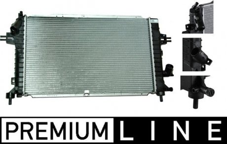 Радиатор двигателя behr premium line MAHLE CR920000P