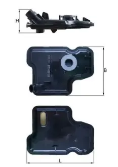 Фільтр АКПП Opel Astra K-Insignia 1.5-2.0 CDTI 13- MAHLE HX395