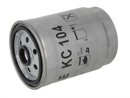 Топливный фильтр MAHLE KC 104 (фото 1)