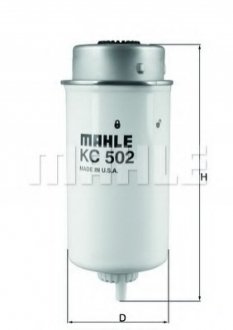 Паливний фільтр MAHLE KC 502