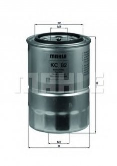 Топливный фильтр MAHLE KC 82