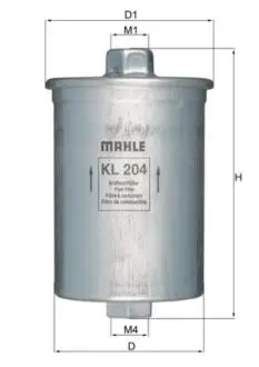 Фільтр палива MAHLE KL204
