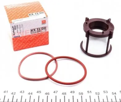 Паливний фільтр MAHLE KX 72D2