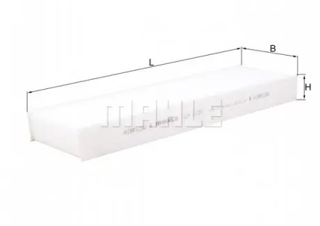 Фільтр, повітря у внутрішньому просторі MAHLE LA 1121