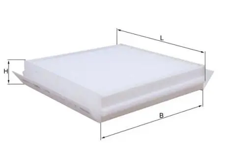 Фильтр, воздух во внутреннее пространство MAHLE LA96