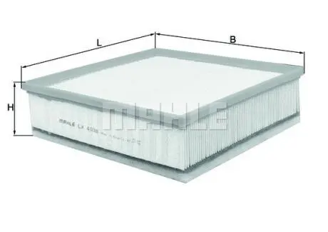 Воздушный фильтр MAHLE LX4038