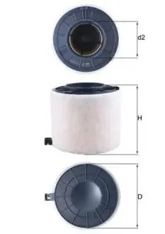 Фильтр воздушный MAHLE LX4410