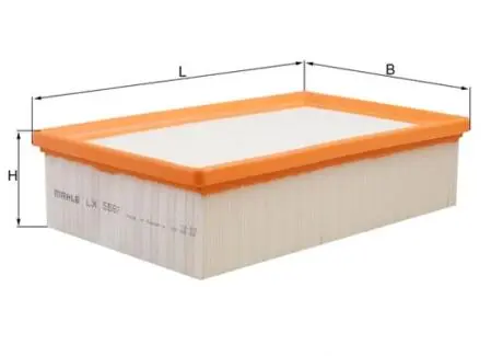 Фильтр воздушный renault espace 2.0 blue dci 18- MAHLE LX5597