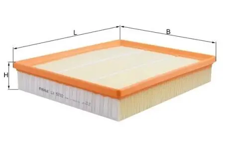 Фильтр воздушный Ford Ranger 2.0EcoBlue 4x4 18- MAHLE LX 5732