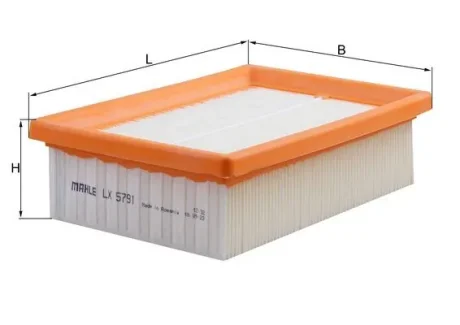 Фильтр воздушный Dacia Logan/Sandero/Renault Clio 1.0 TCe 19- MAHLE LX 5791