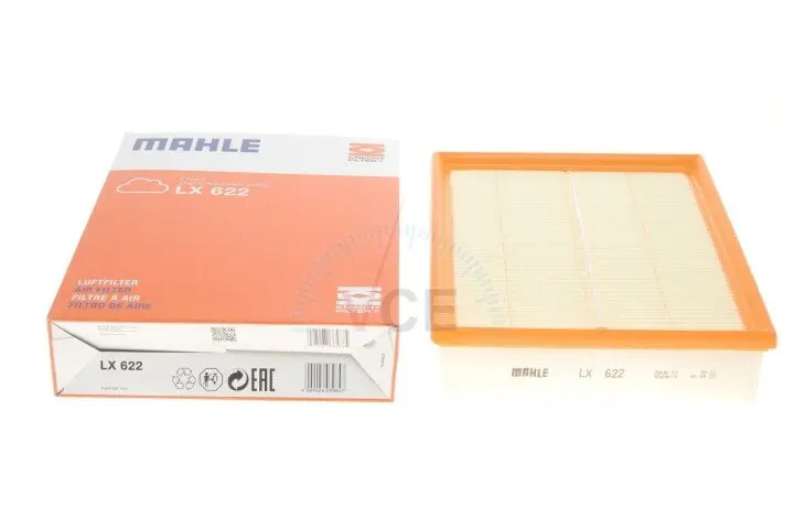 Фото 1 - Фільтр повітряний двигун MAHLE LX 622 Фільтр повітряний двигун MAHLE LX 622 (фото 1)