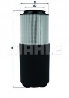 Воздушный фильтр MAHLE LX 976 (фото 1)