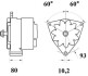 Генератор MAHLE MG 460 (фото 2)