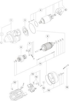 Стартер MAHLE MS 548