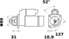 Стартер MAHLE MS 65 (фото 2)