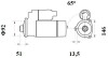 Стартер MAHLE MS 758 (фото 2)