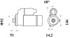 Стартер MAHLE MS 773 (фото 2)