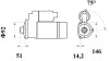 Стартер MAHLE MS 781 (фото 2)