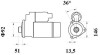 Стартер MAHLE MS 783 (фото 2)