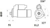 Стартер MAHLE MS 891 (фото 3)