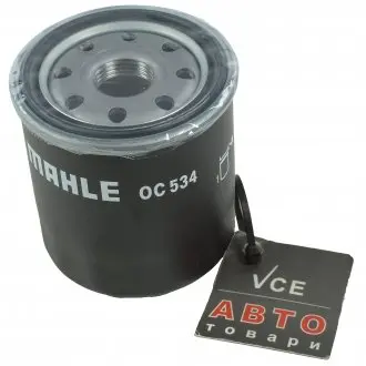 Фильтр масляный TOYOTA ALTIS (E12) 02-07; PEUGEOT 108 14-; CITROEN C1 (PM_, PN_) 05-14 MAHLE OC 534
