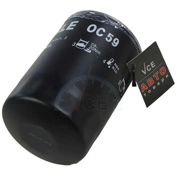 Масляный фильтр MAHLE OC 59 (фото 1)