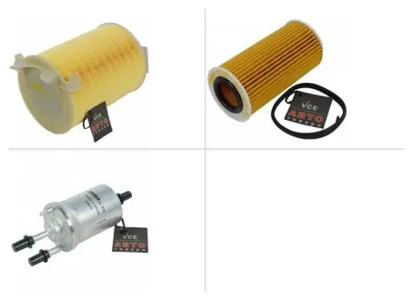 Комплект замены фильтров Skoda (Шкода) Octavia (Октавия) 1.6 BGU, BSE, BSF, CCSA, CMXA MAHLE ТО-0000056