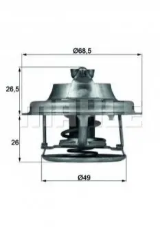 Термостат, охлаждающая жидкость MAHLE TX 102 82D