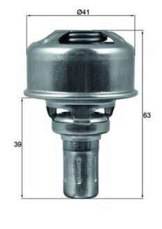 Термостат, охолоджуюча рідина MAHLE TX 174 86