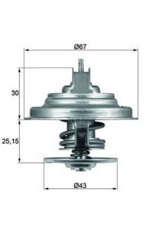 Термостат MAHLE TX3192DS (фото 1)