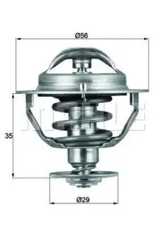Термостат, охлаждающая жидкость MAHLE TX 73 82D