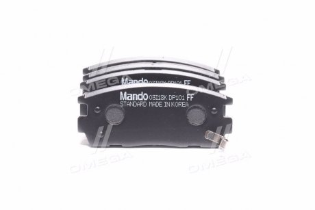 Колодки дискового гальма MANDO MPD29 (фото 1)