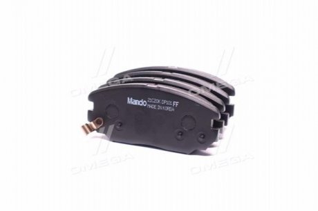 Колодки дискового тормоза MANDO MPH33 (фото 1)