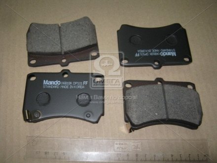 Колодки дискового тормоза MANDO MPK06 (фото 1)