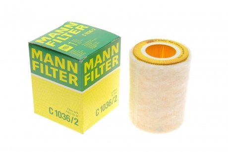 Повітряний фільтр MANN-FILTER C 1036/2 (фото 1)