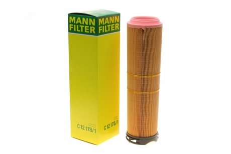 Фільтр повітряний двигун MANN-FILTER C 12 178/1 (фото 1)