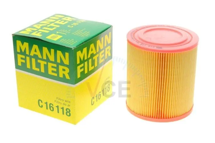 Фото 1 - Фильтр воздушный двигателя MANN-FILTER C 16 118 Фильтр воздушный двигателя MANN-FILTER C 16 118 (фото 1)