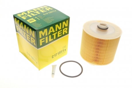 Повітряний фільтр MANN-FILTER C 17 137/1 x (фото 1)