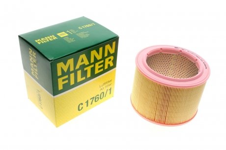 Повітряний фільтр MANN-FILTER C 1760/1