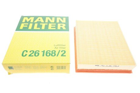 Фільтр повітряний двигун MANN-FILTER C 26 168/2