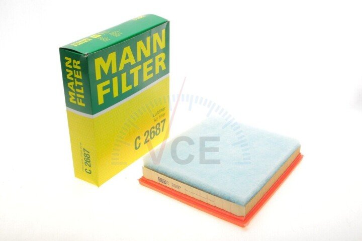 Повітряний фільтр MANN-FILTER C 2687 (фото 1)