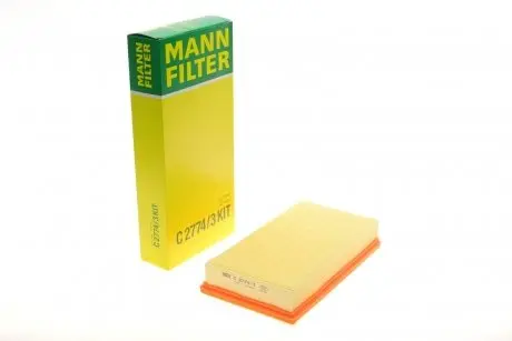Фильтр воздушный двигателя MANN-FILTER C 2774/3 KIT