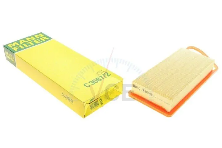 Фото 1 - Фильтр воздушный двигателя MANN-FILTER C 3087/2 Фильтр воздушный двигателя MANN-FILTER C 3087/2 (фото 1)