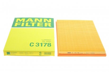 Повітряний фільтр MANN-FILTER C 3178 (фото 1)